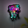 Gorillaz Retro 3D Light Box - Band Character LED Night Light, Music Fan Decor for Bedroom & Studio, Cool Gift for Gorillaz Fans 
