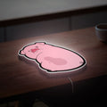 Adorable Pig 3D Light Box - Cute Animal LED Night Light, Playful Farm Decor for Kids Room & Pig Lovers 