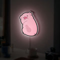 Adorable Pig 3D Light Box - Cute Animal LED Night Light, Playful Farm Decor for Kids Room & Pig Lovers 