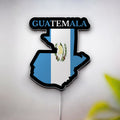 Guatemala Map Flag 3D Light Box - National Symbol LED Night Light, Cultural Decor for Home & Patriotic Gift 
