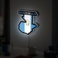Guatemala Map Flag 3D Light Box - National Symbol LED Night Light, Cultural Decor for Home & Patriotic Gift 