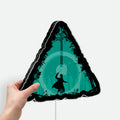 Deathly Hallows 3D Light Box - Harry Potter Glowing Decor, Magical LED Night Light for Potterheads, Wizarding World Inspired Room Art 