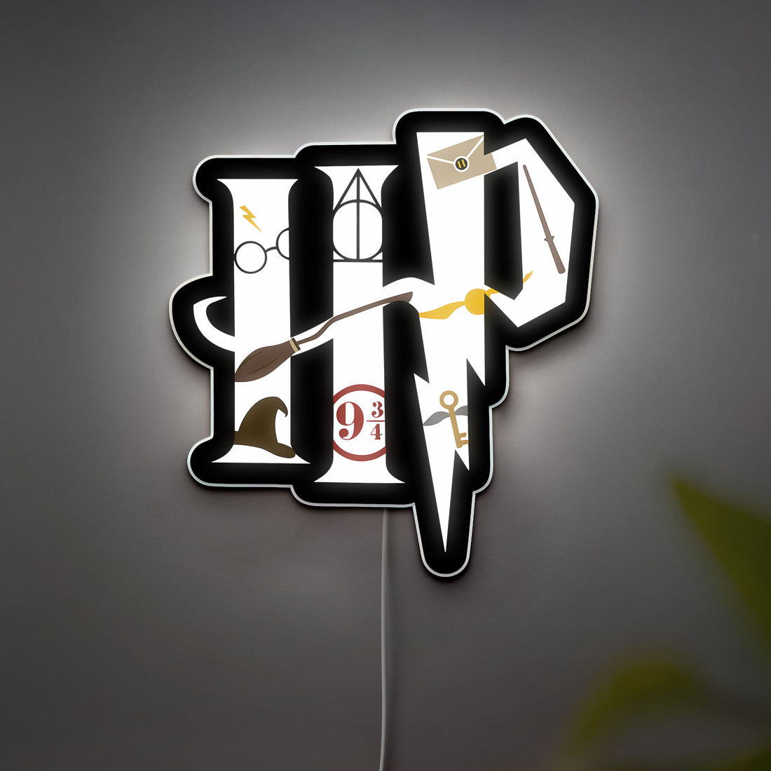 Harry Potter 3D Light Box - Hogwarts Castle LED Night Light, Magical Decor for Potterheads, Wizarding World Gift for Fans 