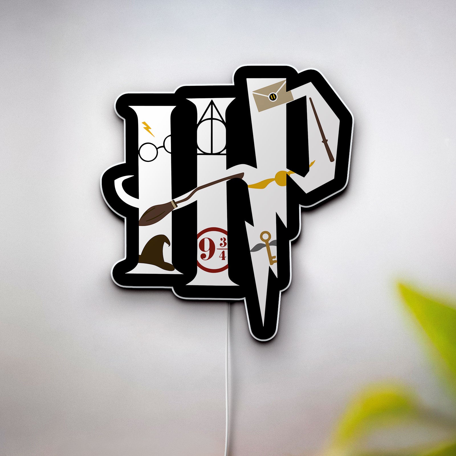 Harry Potter 3D Light Box - Hogwarts Castle LED Night Light, Magical Decor for Potterheads, Wizarding World Gift for Fans 