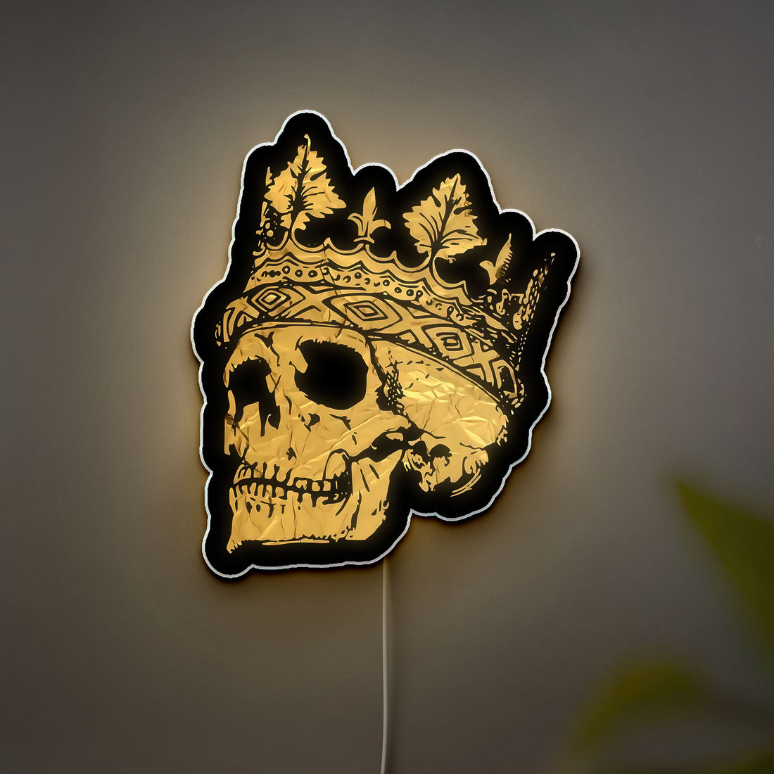 King Midas 3D Light Box - Golden Touch LED Night Light, Mythological Decor for Ancient History & Fantasy Fans 