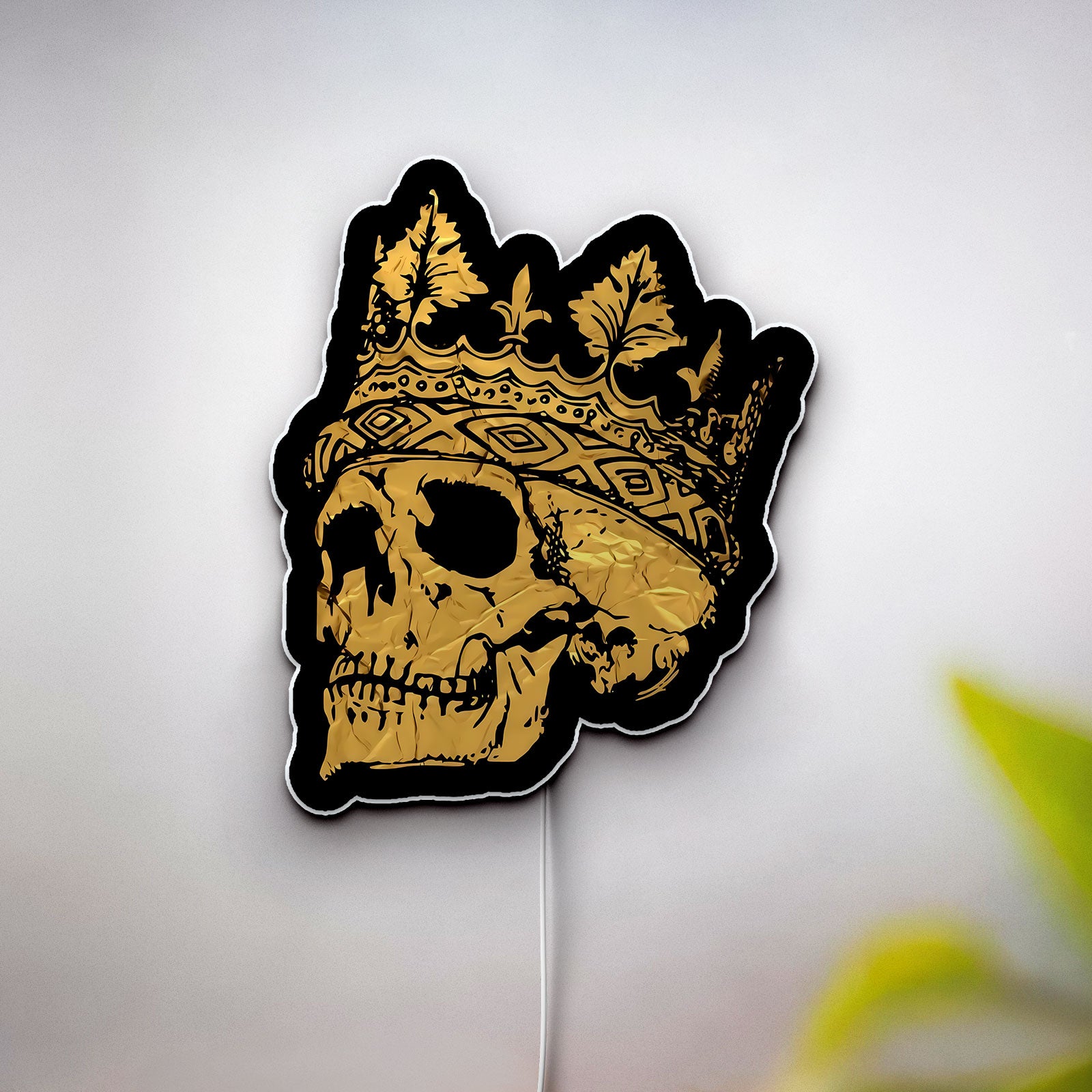King Midas 3D Light Box - Golden Touch LED Night Light, Mythological Decor for Ancient History & Fantasy Fans 