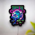Psychedelic Frog 3D Light Box - Trippy LED Night Light, Vibrant Wall Decor for Music & Art Lovers, Unique Gift for Hippie Aesthetic 