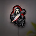 Ghostface Slasher 3D Light - Scream Movie LED Night Lamp, Horror Film Decor for Scary Movie & Halloween Fans 