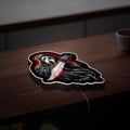 Ghostface Slasher 3D Light - Scream Movie LED Night Lamp, Horror Film Decor for Scary Movie & Halloween Fans 