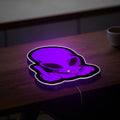 Alien Invasion 3D Light Box - Sci-Fi Space Themed LED Night Light, UFO & Area 51 Inspired Decor for Galaxy Lovers 