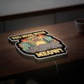 Funny Giant Cat Monster 3D Light Box - Playful Angry Cat LED Night Light, Whimsical Pet Decor for Cat Lovers 