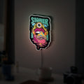 Trippy Stoner 3D Light Box - Psychedelic Night Light for Adults, Cool Weed Decor, Funny Gift for Cannabis Lovers 