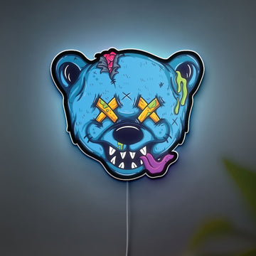 Doodle Art 3D Light Box - Graffiti Style LED Night Light, Urban Street Art Decor for Teens Room, Cool Gift for Art Lovers 