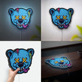 Doodle Art 3D Light Box - Graffiti Style LED Night Light, Urban Street Art Decor for Teens Room, Cool Gift for Art Lovers 