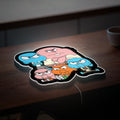 Amazing World of Gumball 3D Light Box - Cartoon Network LED Night Light, Fun Character Decor for Kids & Fans 
