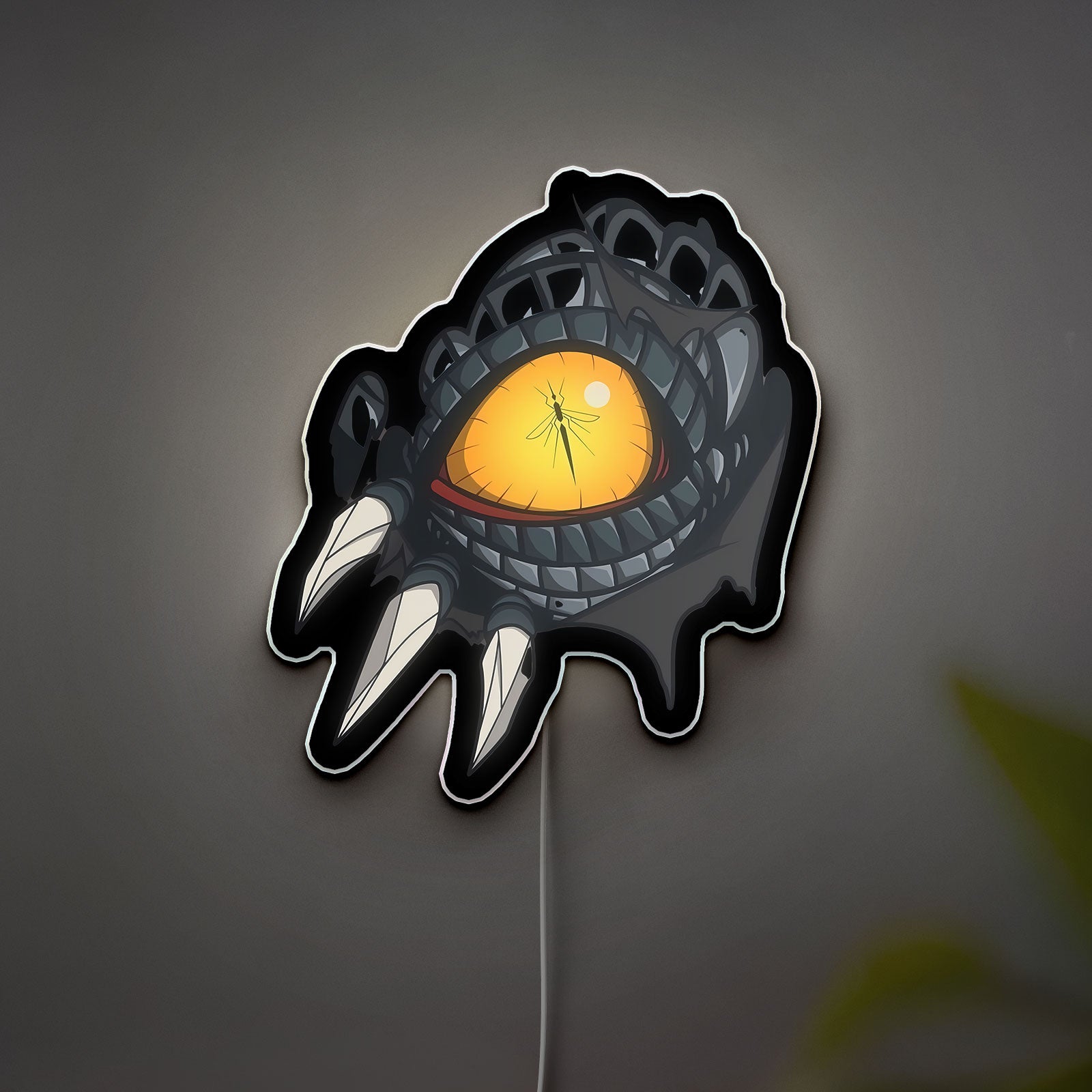 Velociraptor 3D Light Box - Dinosaur LED Night Light, Prehistoric Animal Decor for Jurassic Park Fans & Dino Lovers