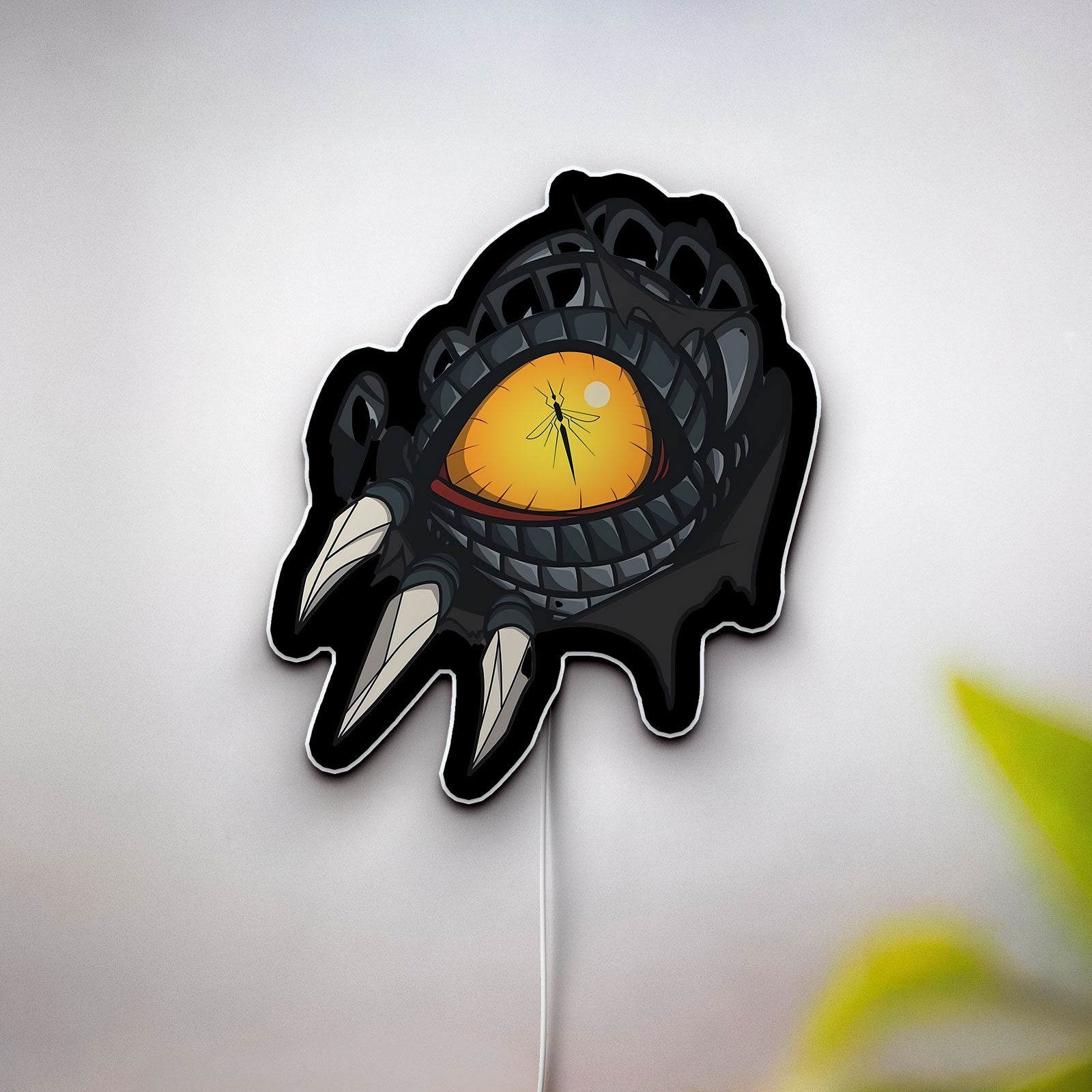 Velociraptor 3D Light Box - Dinosaur LED Night Light, Prehistoric Animal Decor for Jurassic Park Fans & Dino Lovers