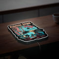 Jurassic Park Dilo 3D Light Box - Glow-in-the-Dark Dinosaur Night Light, Movie-Themed Decor for Fans & Kids Room