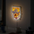 Jurassic World Dominion 3D Light Box - Dinosaur Glow Decor, Official Movie Art LED Night Light for Jurassic Park Fans 