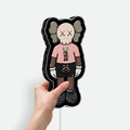 KAWS Inspired 3D Light Box - Modern Art LED Night Light, Hypebeast Decor for Urban Art Collectors & Street Style Fans 