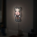 KAWS Inspired 3D Light Box - Modern Art LED Night Light, Hypebeast Decor for Urban Art Collectors & Street Style Fans 