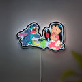 Lilo & Stitch 3D Light Box - Cute Cartoon Character LED Night Light, 90s Nostalgic Decor for Disney Fans & Kids Room 