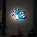 Lilo & Stitch 3D Light Box - Custom Disney Character LED Night Light, Personalized Kids Room Decor, Cute Cartoon Wall Art 