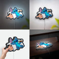 Lilo & Stitch 3D Light Box - Custom Disney Character LED Night Light, Personalized Kids Room Decor, Cute Cartoon Wall Art 