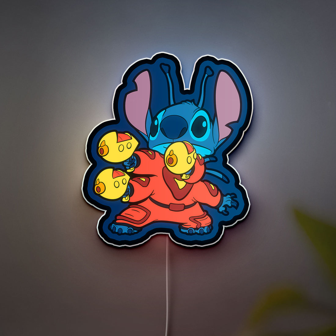 Stitch 3D Light Box - Disney Lilo & Stitch LED Night Light, Cute Cartoon Room Decor for Anime & Disney Fans 