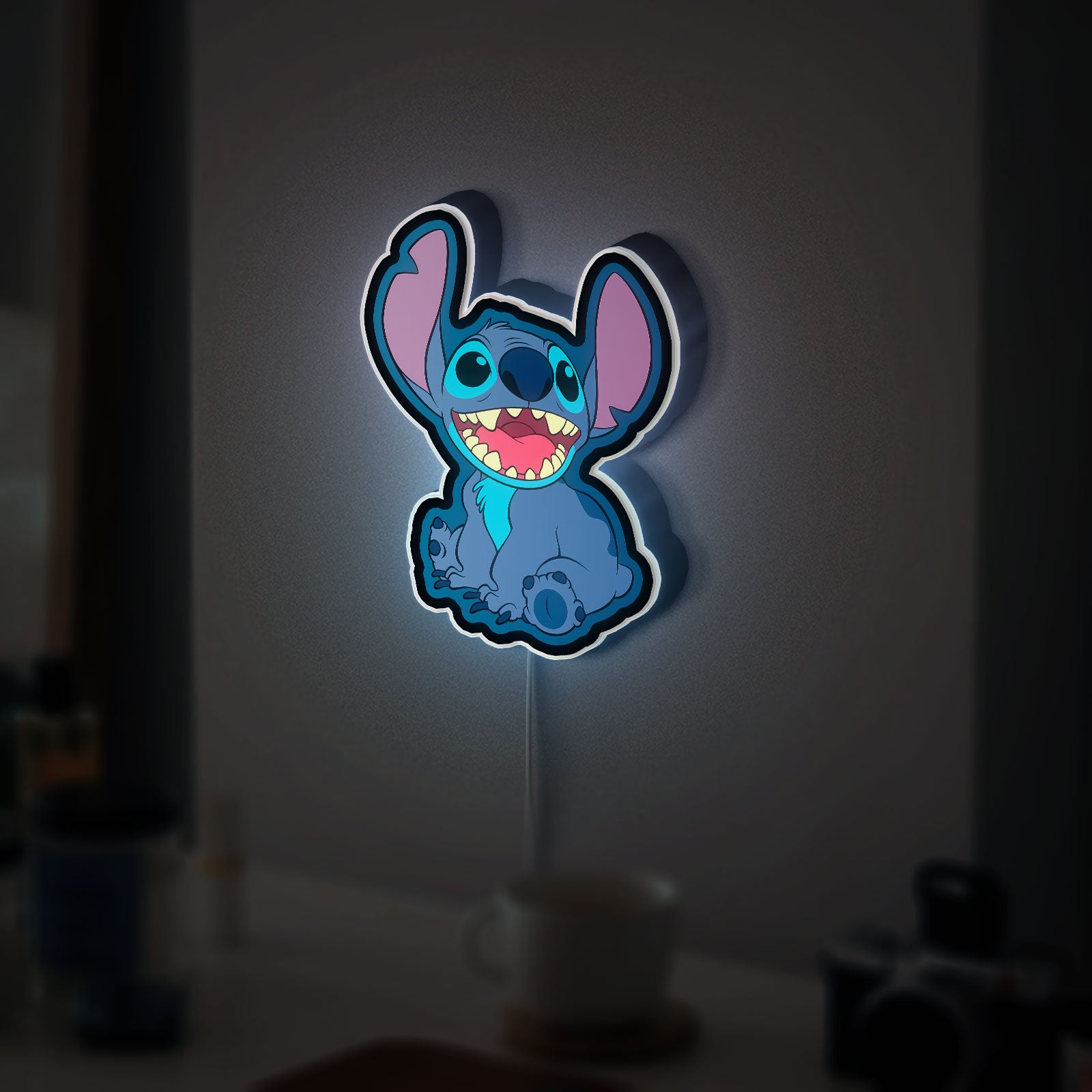 Anime Stitch 3D Light Box, Lilo & Stitch Themed Decor for Disney Fans & Anime Collectors
