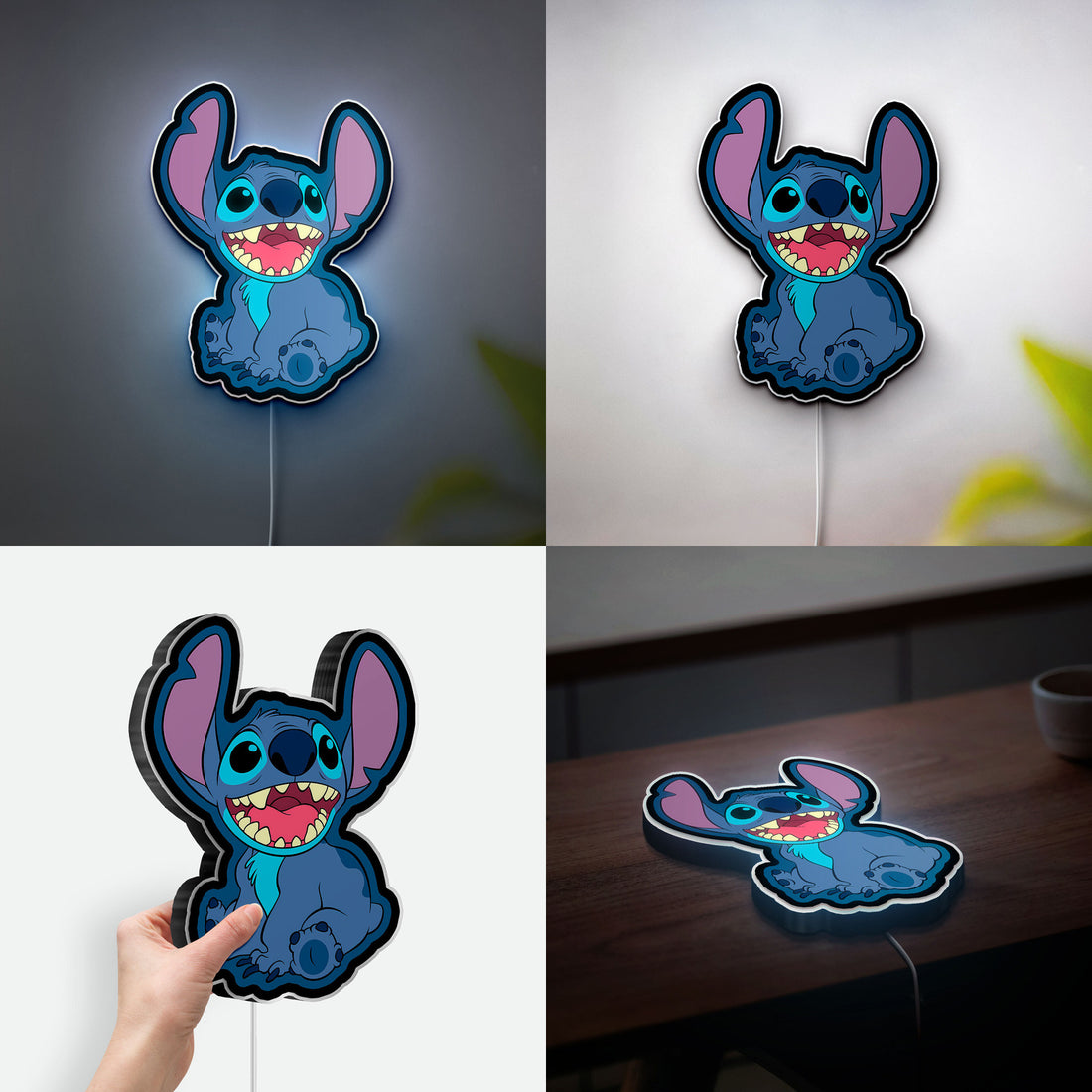 Anime Stitch 3D Light Box, Lilo & Stitch Themed Decor for Disney Fans & Anime Collectors
