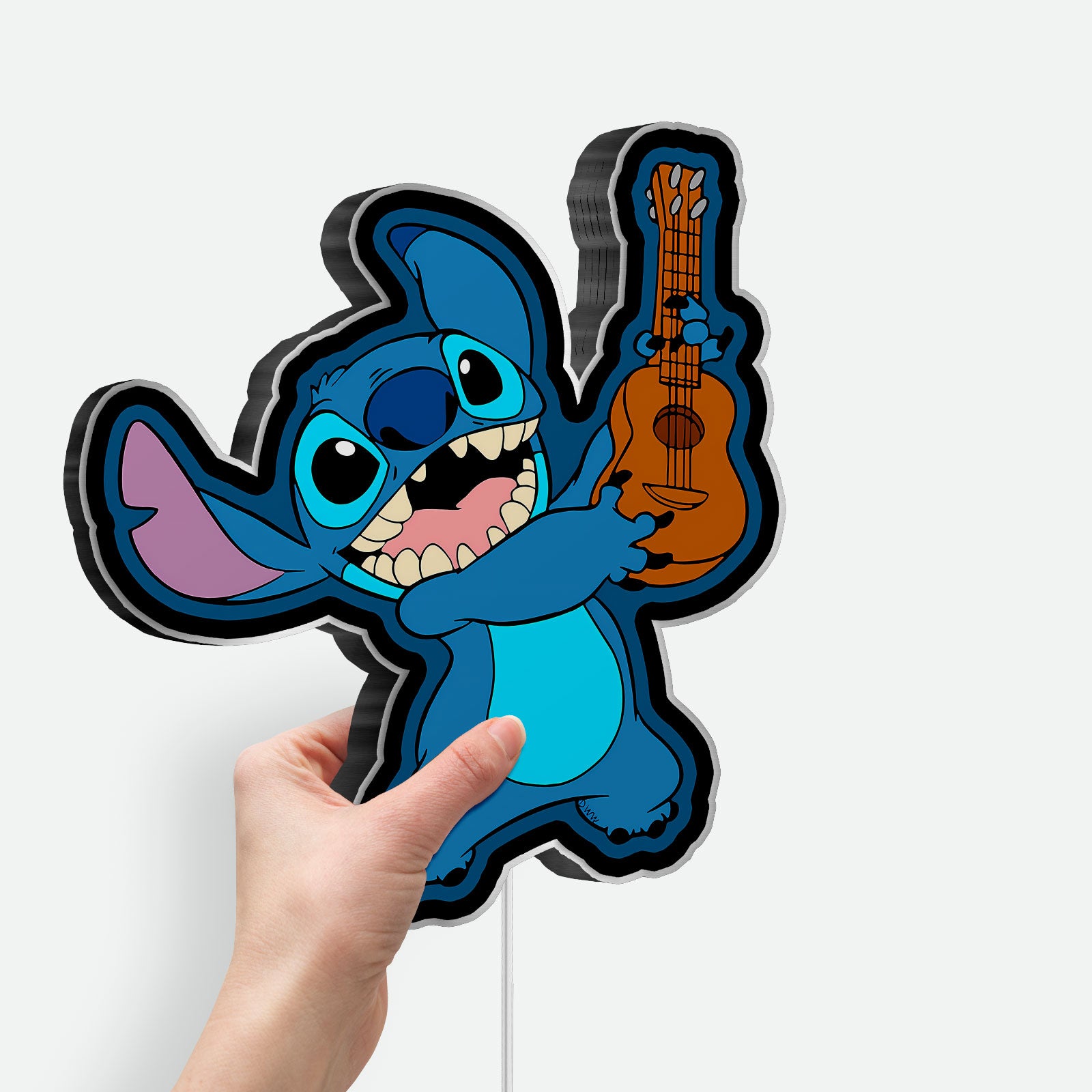 Lilo & Stitch 3D Light Box - Disney Character LED Night Light, Cute Cartoon Decor for Kids Room & Disney Fans