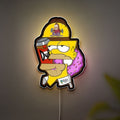The Simpsons 3D Light Box - Homer Simpson LED Night Light, Cartoon Character Decor for Fans, Retro TV Show Inspired Room Lighting
