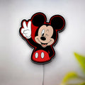 Mickey Mouse 3D Light Box - Classic Disney Character LED Night Light, Cartoon Wall Decor for Kids Room & Disney Fans 