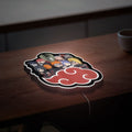 Naruto Akatsuki 3D Light Box - Anime LED Night Light with Cloud Symbol, Perfect Gift for Naruto Shippuden Fans and Anime Lovers