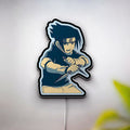 Sasuke Uchiha 3D Light Box - Naruto Anime LED Night Light, Cool Character Decor for Anime Fans & Otaku Bedroom 