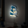 Sasuke Uchiha 3D Light Box - Naruto Anime LED Night Light, Cool Character Decor for Anime Fans & Otaku Bedroom 