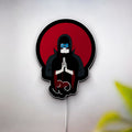 Itachi Uchiha 3D Light Box - Tiger Hand Sign LED Night Light, Naruto Anime Decor for Manga Fans, Cool Japanese Room Lighting
