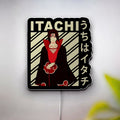 Itachi Uchiha 3D Light Box - Akatsuki LED Night Light, Naruto Shippuden Anime Decor, Perfect Gift for Manga Fans 