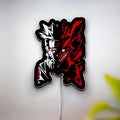 Naruto Anime 3D Light Box - Kakashi & Boruto Inspired LED Night Light, Shinobi Themed Decor for Anime Fans 