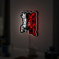 Naruto Anime 3D Light Box - Kakashi & Boruto Inspired LED Night Light, Shinobi Themed Decor for Anime Fans 