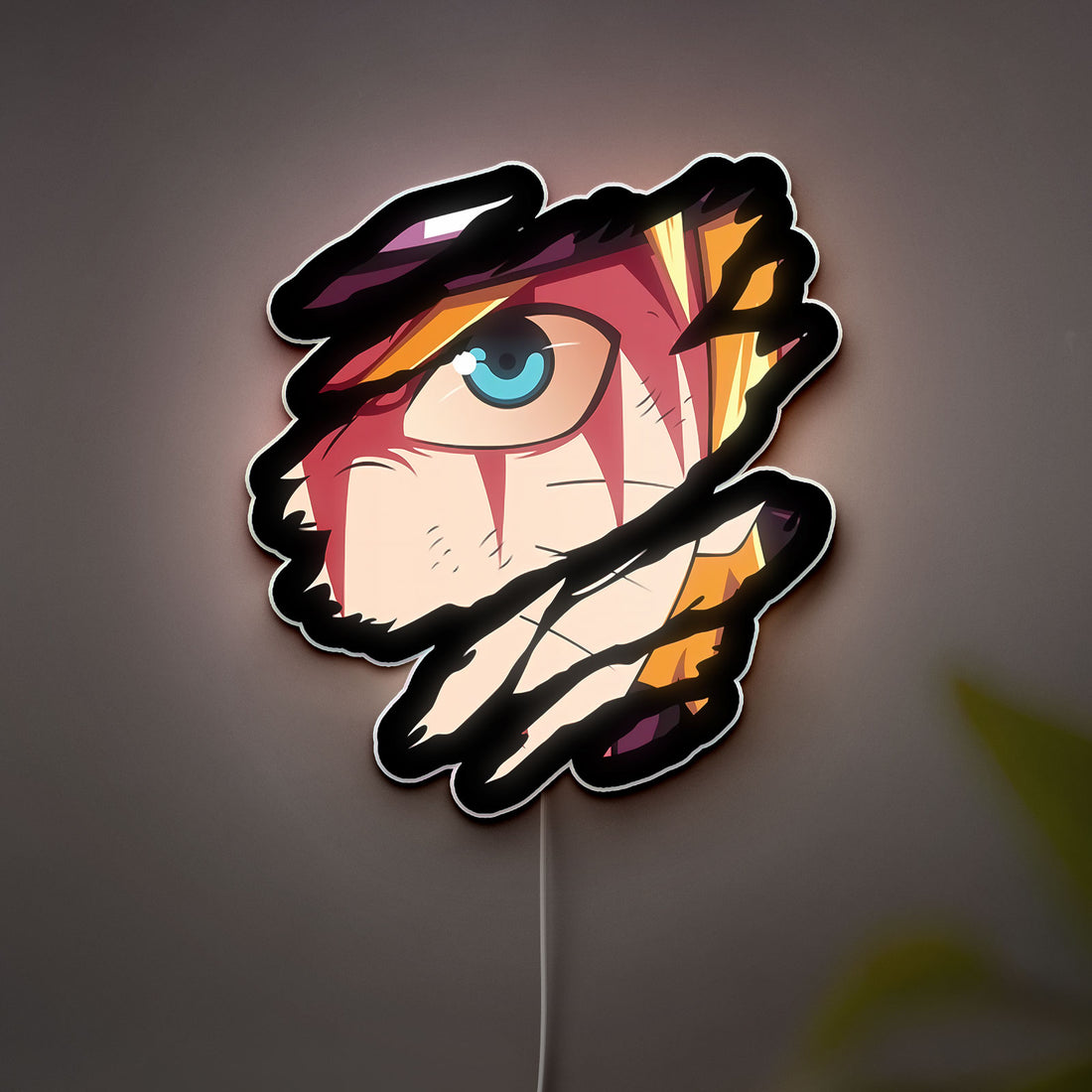 Naruto Uzumaki Anime Character 3D Light Box, Anime Art Decor for Otaku Fans
