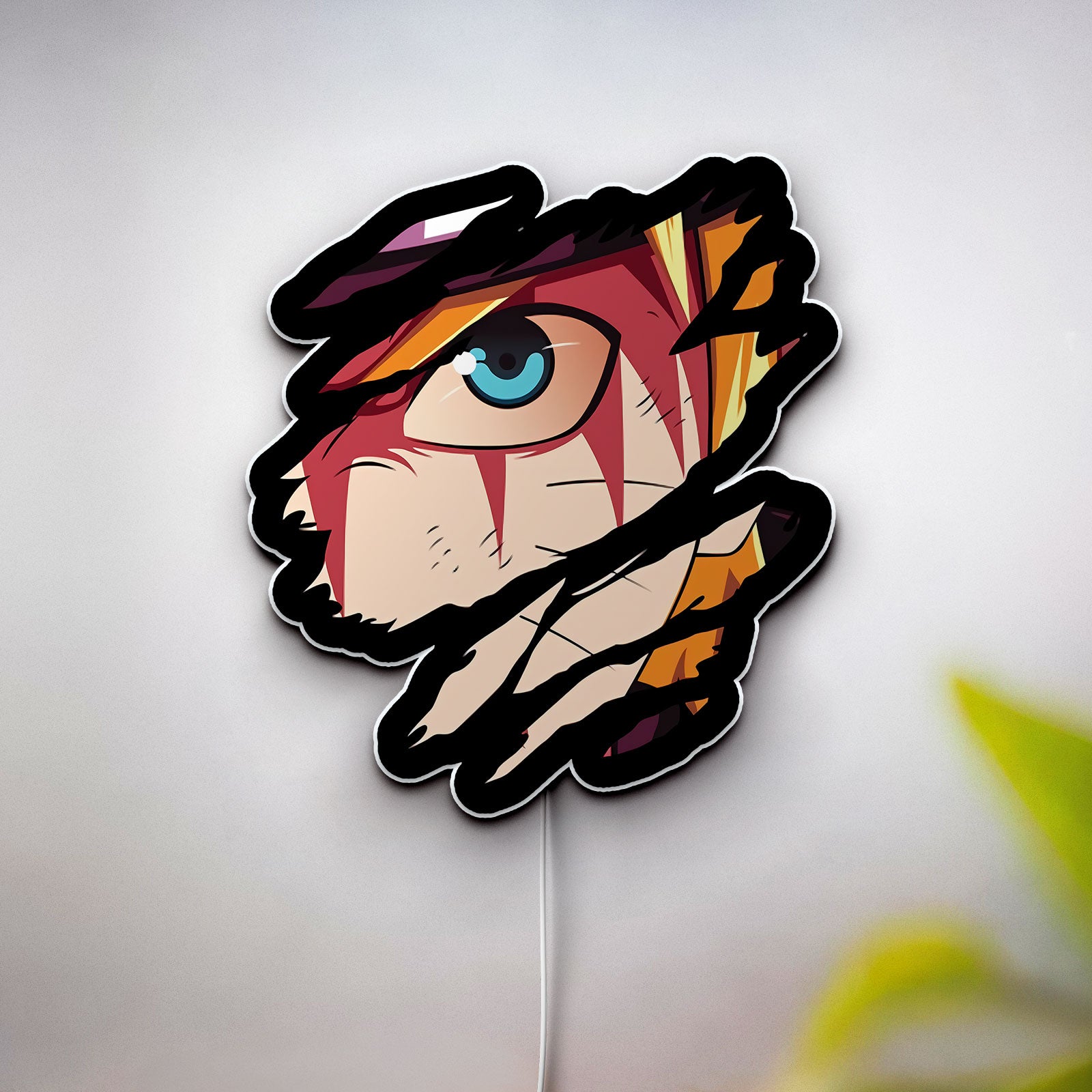 Naruto Uzumaki Anime Character 3D Light Box, Anime Art Decor for Otaku Fans

