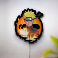 Naruto Kurama Chakra 3D Light Box - Glowing Anime LED Night Light, Uzumaki Inspired Decor for Ninja Fans, Unique Manga Gift 