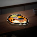 Naruto Kurama Chakra 3D Light Box - Glowing Anime LED Night Light, Uzumaki Inspired Decor for Ninja Fans, Unique Manga Gift 
