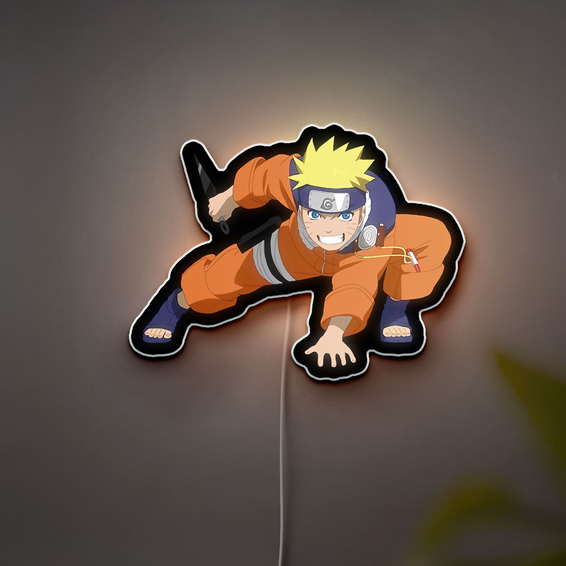 Naruto 3D Light Box - Anime LED Night Light with Young Ninja Art, Perfect Gift for Naruto Fans and Anime Lovers 