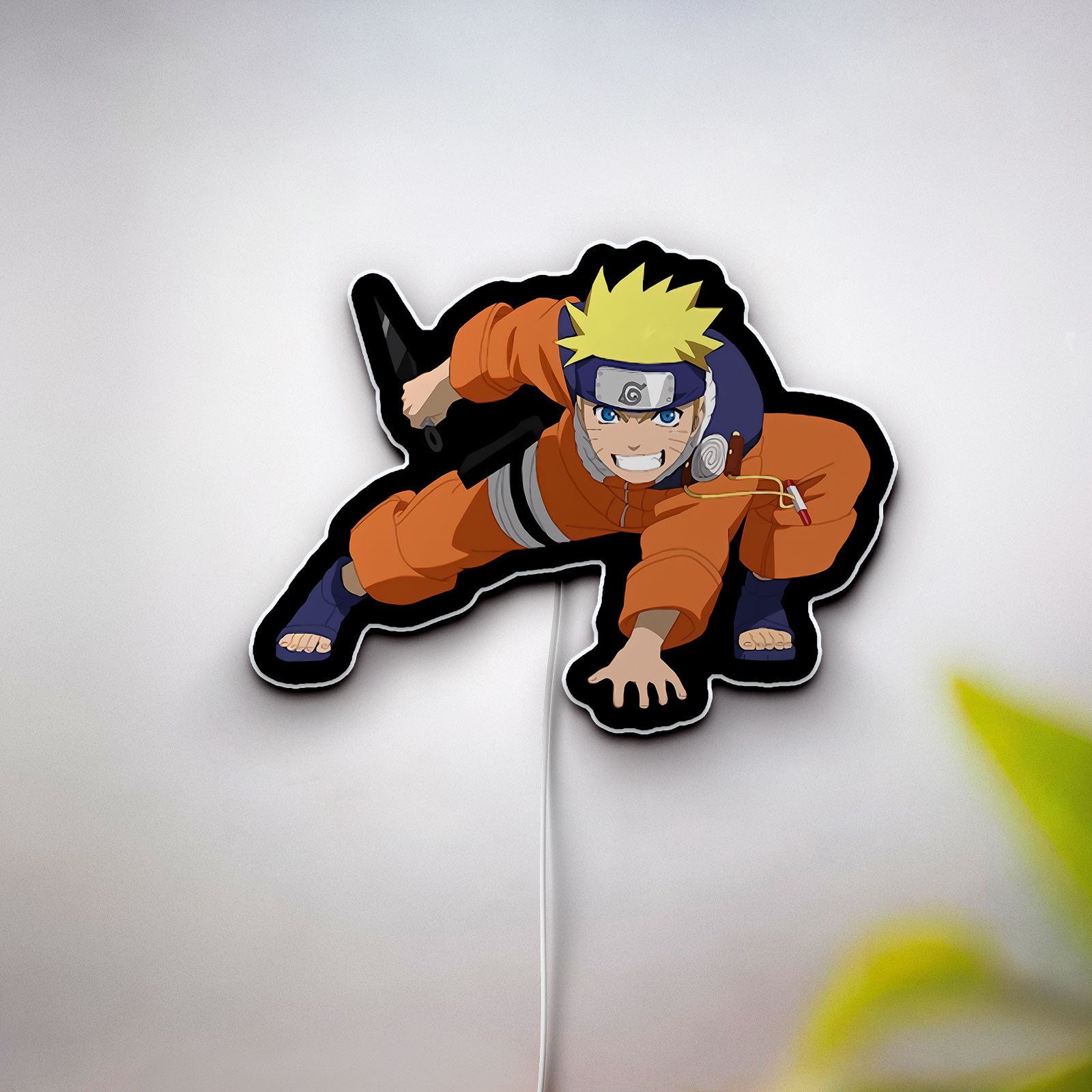 Naruto 3D Light Box - Anime LED Night Light with Young Ninja Art, Perfect Gift for Naruto Fans and Anime Lovers 