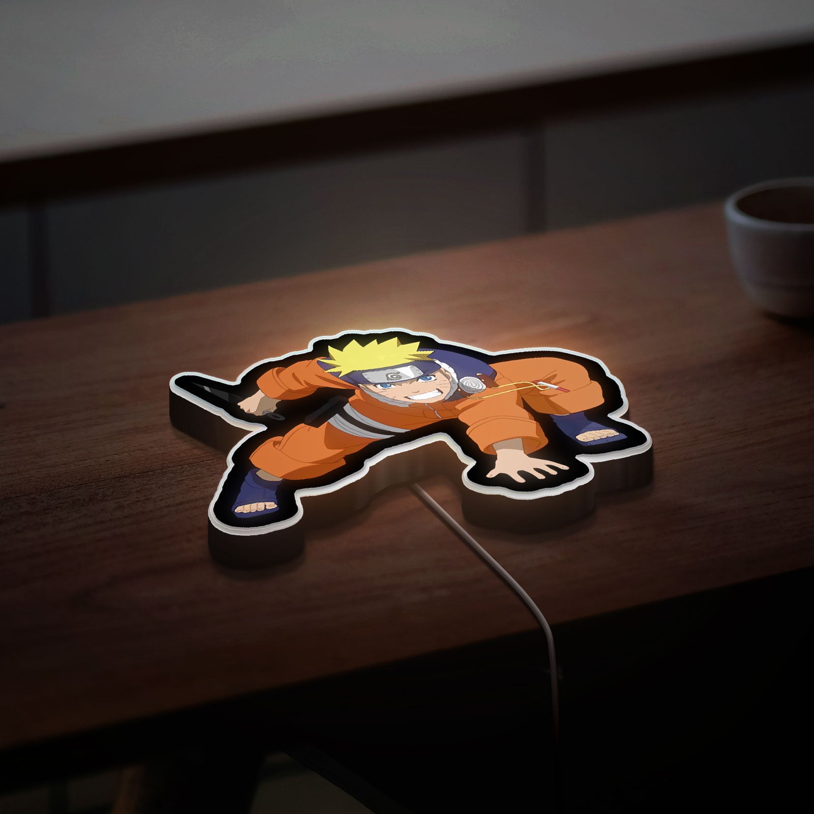 Naruto 3D Light Box - Anime LED Night Light with Young Ninja Art, Perfect Gift for Naruto Fans and Anime Lovers 