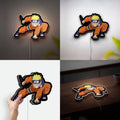 Naruto 3D Light Box - Anime LED Night Light with Young Ninja Art, Perfect Gift for Naruto Fans and Anime Lovers 