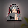 Naruto Itachi Uchiha 3D Light Box - Anime LED Night Light, Ninja Themed Room Decor for Anime Fans
